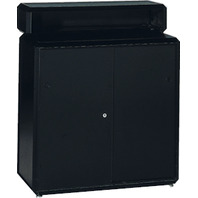 Balie Bukowski Zwart 100 x 50 x H 120 cm (EG)