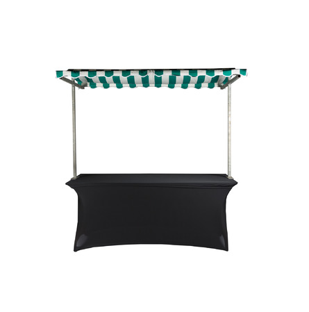 Table avec auvent 180 x 76 x H 197 cm sans stretch buffet