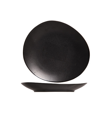 Bord Vongola Zwart Ø 15 cm