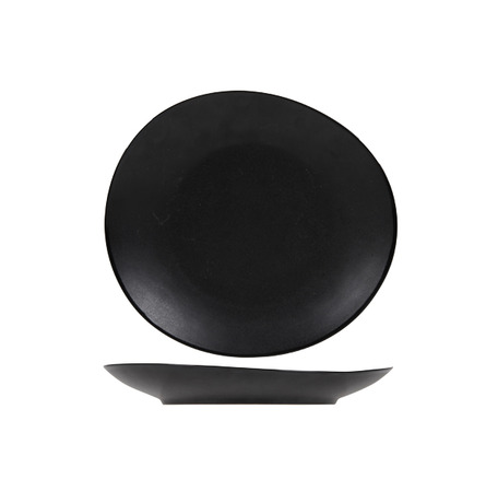 Bord Vongola Zwart Ø 22 cm
