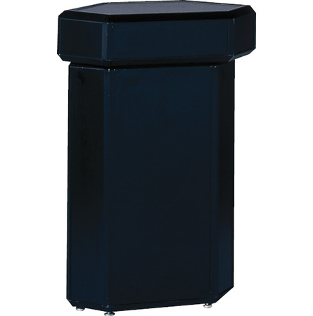 Hoek Toonbank Marquez Zwart 50 x 50 x H 120 cm (EG)