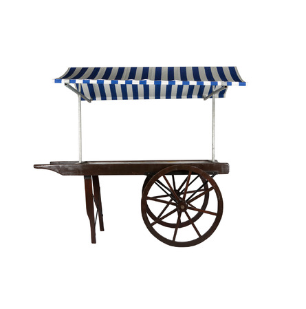 Charrette de fête avec toit