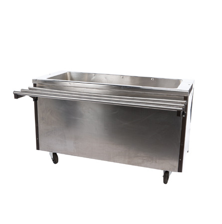 Meuble réfrigéré 4 GN 1/1 H 15 cm avec réserve 220 V - 450 W