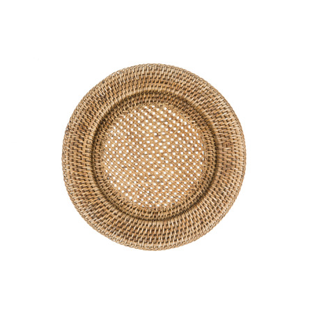Assiette de fond en rotin Ø 32 cm