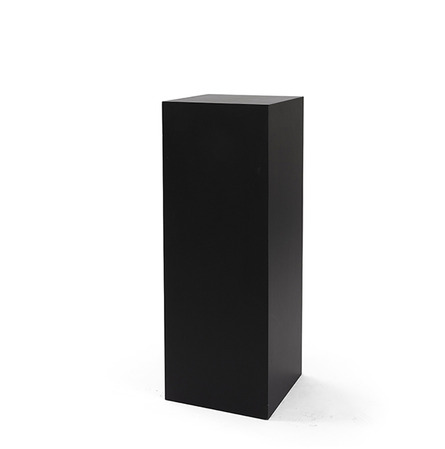 Sokkel Zwart 40 x 40 x H 110 cm