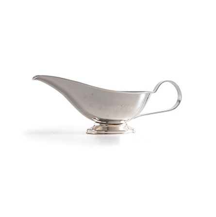Saucière en argent avec anse