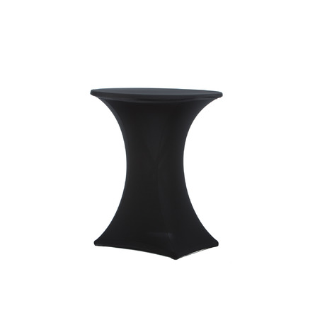 Housse de table haute stretch Noir