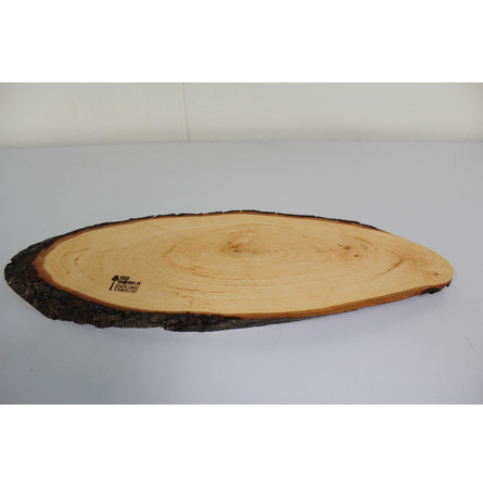 Planche en bois ovale 45 x 15 cm