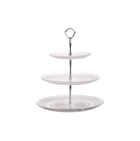 Etagère 3-delig glas