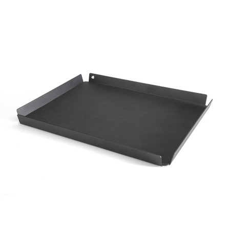 Plateau Nona Noir 47 x 37 cm + Set noir 45 x 35 cm