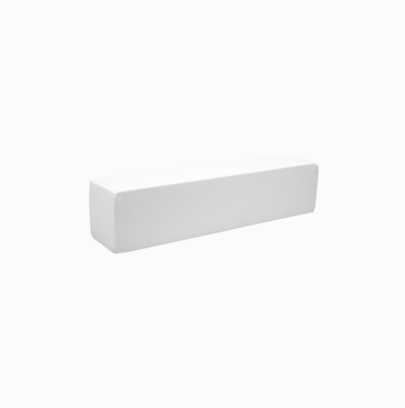 Pouf Morris Blanc 200 x 40 x H 40 cm