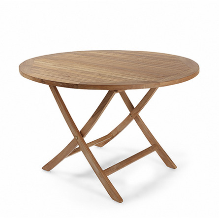 Tafel teak Ø 120 cm