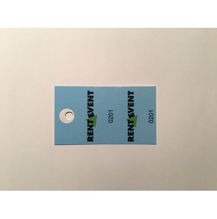 Carnet de 100 tickets vestiaire
