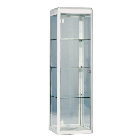 Vitrinekast Ensor Wit 50 x 50 x H 180 cm (EG)