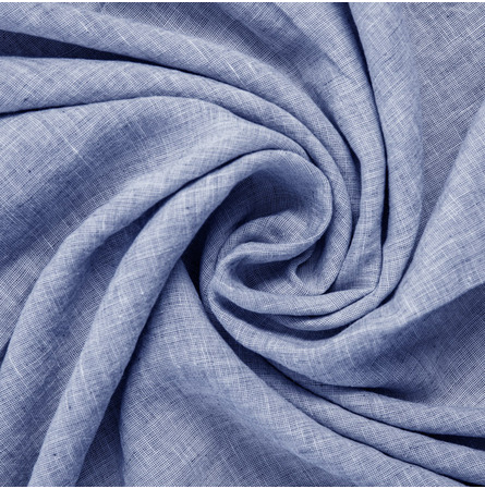 Nappe en lin Bleu Jeans 750 x 300 cm (LF)