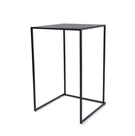 Statafel Outdoor Zwart 70 x 70 cm
