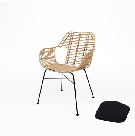 Fauteuil Wamba 1 place + coussin