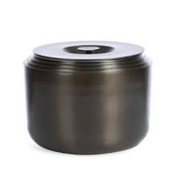 Seau à glaçons Rondo Noir + couvercle