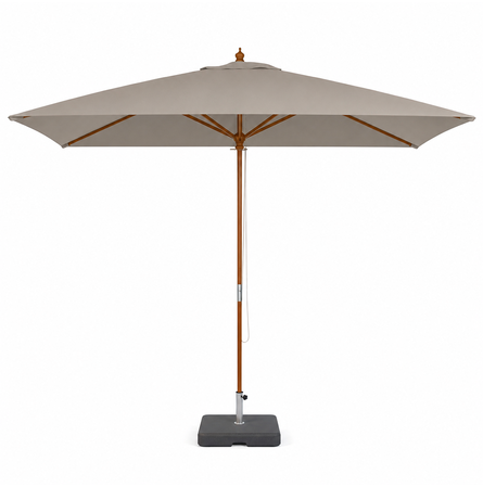 Parasol Taupe 3 x 3 m + pied